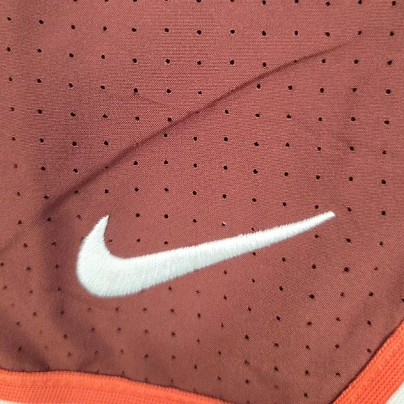 Nike Golf Club Shorts Mens XXL Brown Orange 7" Dri-FIT Mesh Snap Drawstring NWT - Picture 4 of 10